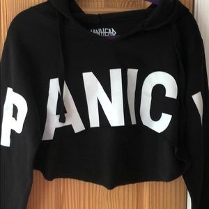 Panic! At The Disco Summer 2016 Cropped Hoodie